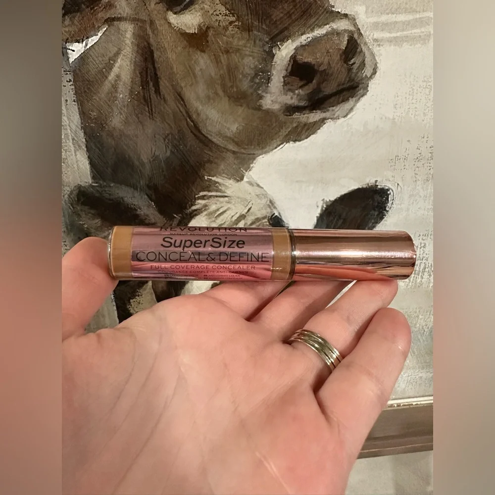 NEW Makeup Revolution Conceal Define Super Size Concealer C12.5